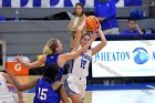 WBBall vs JWU  Wheaton College women's basketball vs Johnson & Wales University. - Photo By: KEITH NORDSTROM : Wheaton, basketball